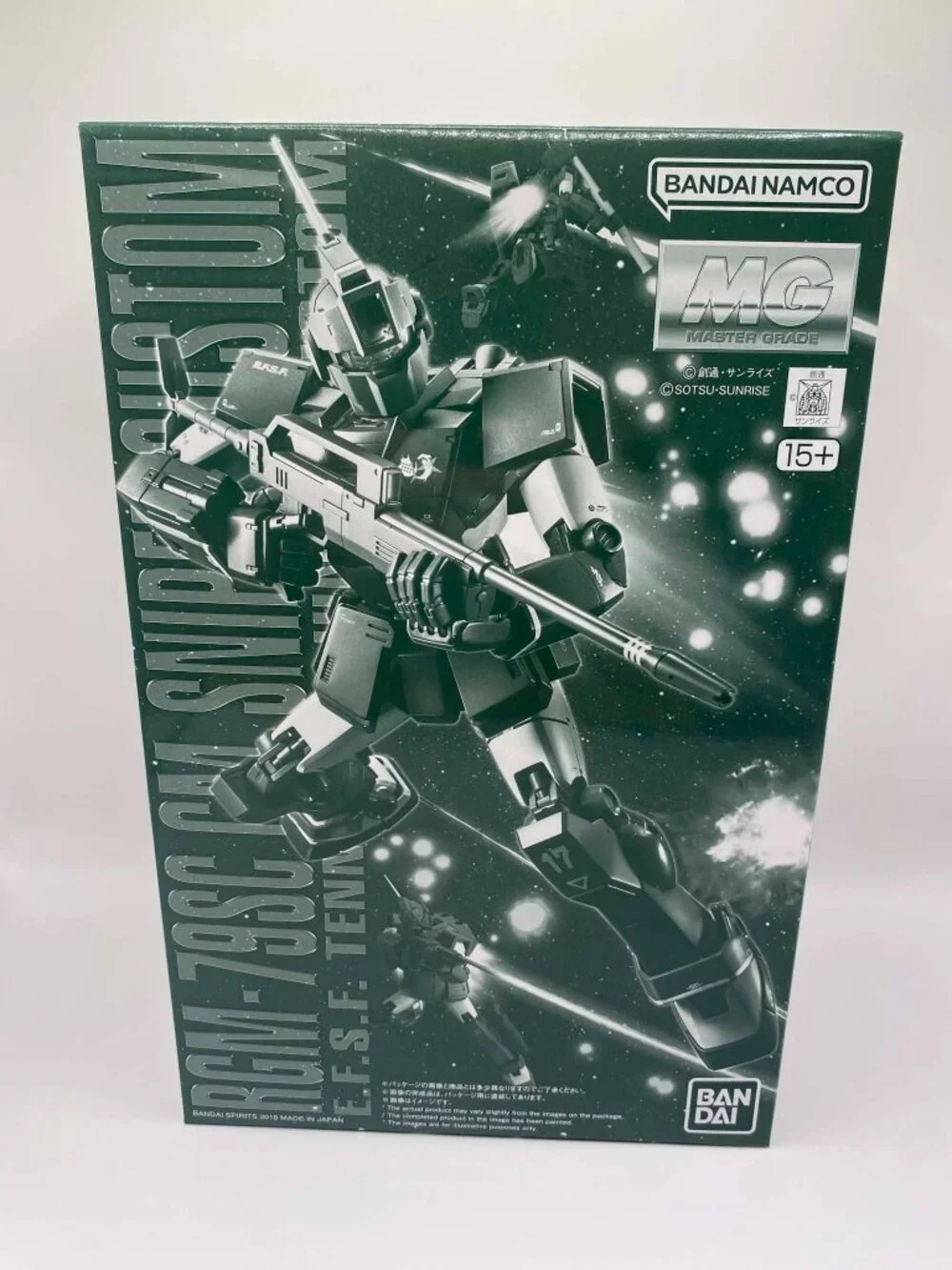 Premium Bandai Gundam MG 1/100 Tenneth A Jung's GM Sniper Custom